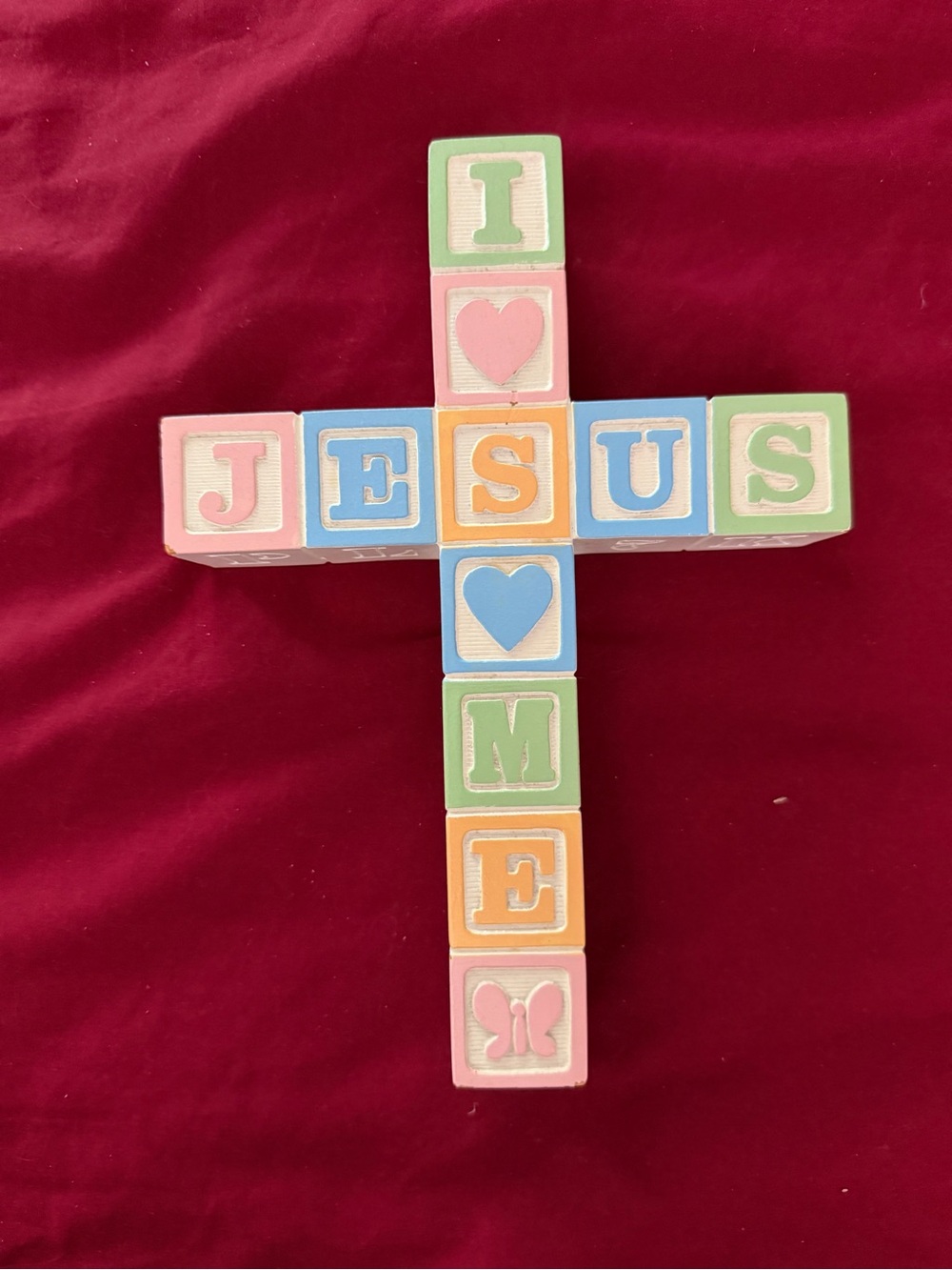 Cathedral Art Resin Wall Cross